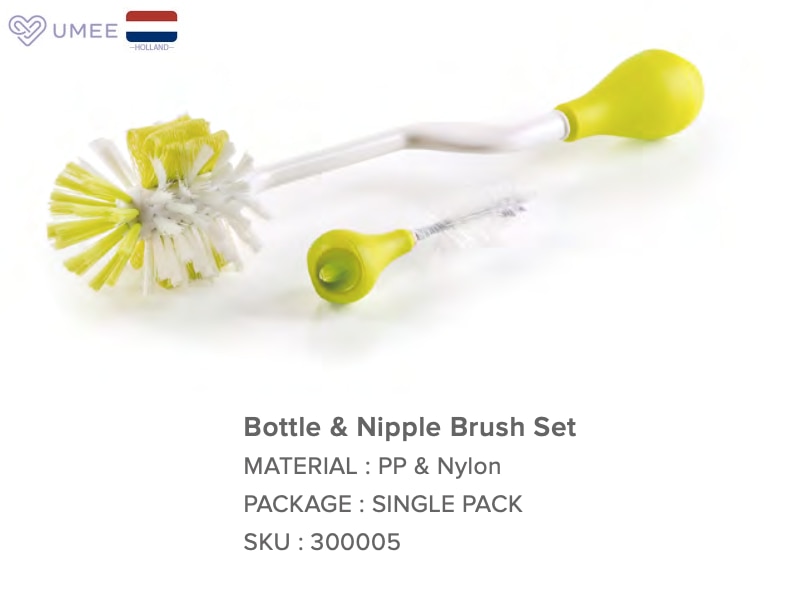 Bottle & Nipple Brush Set