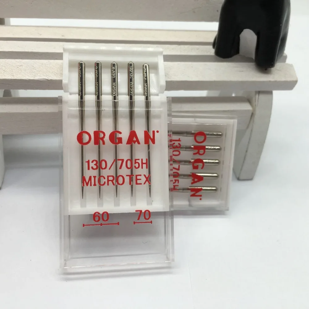 Orgel Nadel Heimischen Nähmaschine Teile Microtex Nähen Nadeln 70/10 Besonders Gut Für Microfabrics