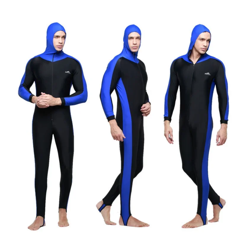 Sart-Anti-UV-Badeanzug, Sonnenschutz kleidung, Quallen-Tauch anzug zum Schnorcheln, Bade bekleidung