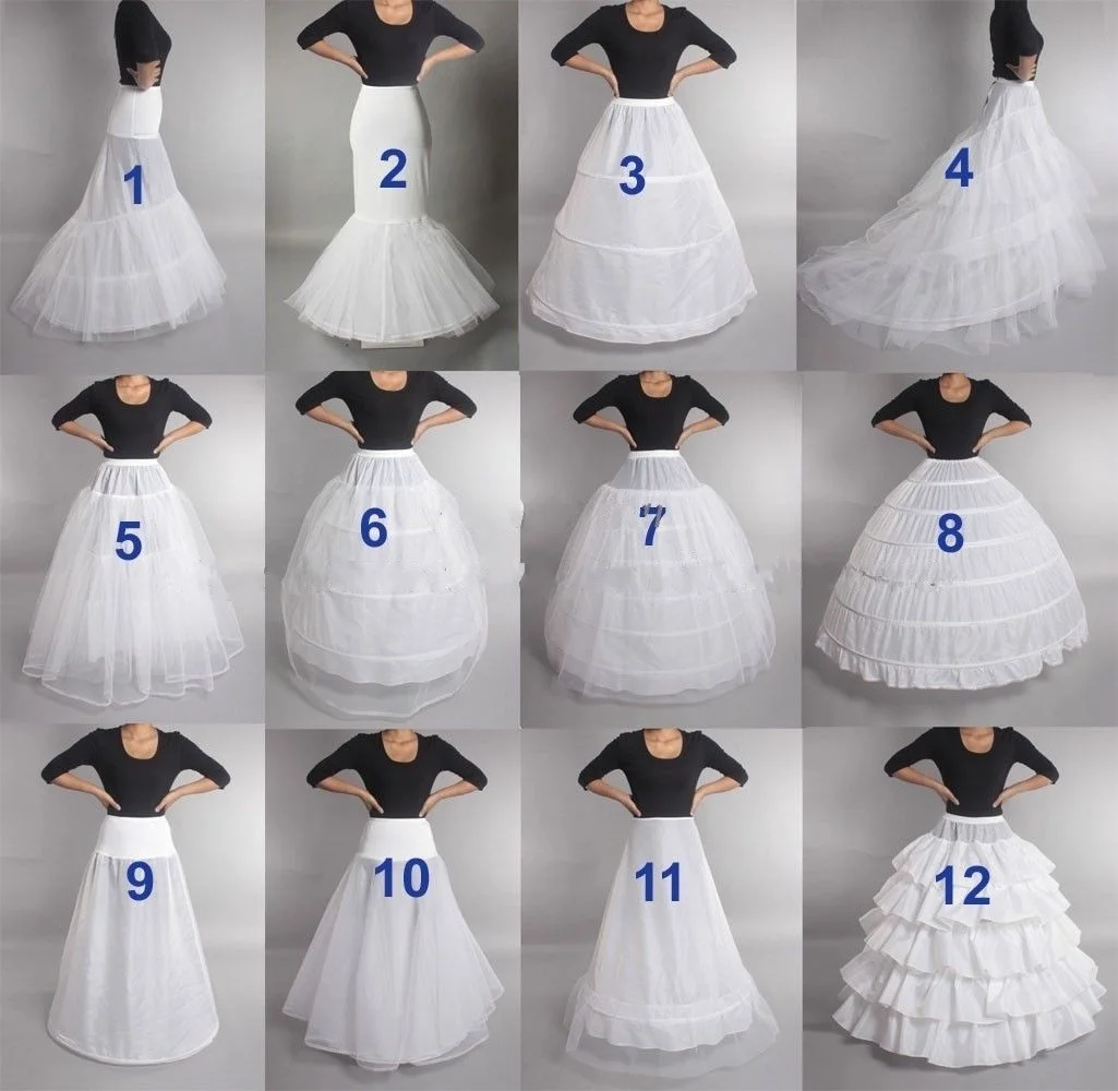 Hochzeit Petticoat Krinoline Slip Unterrock Brautkleid Hoop Vintage Slips