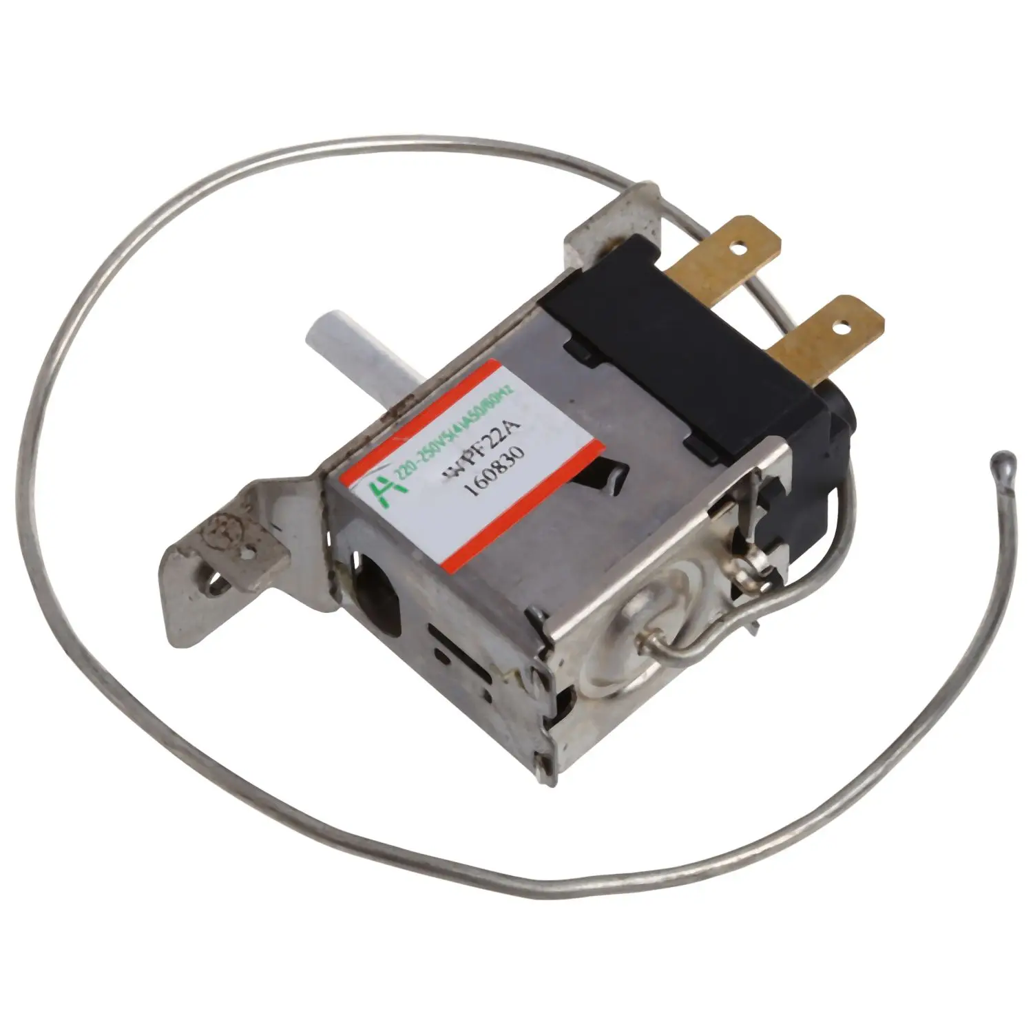 WPF22A 2Pin Kühlschrank Kälte Thermostat AC 220-250V 5(4) EINE 50/60Hz Kühlschrank zubehör 30cm Metall Schnur