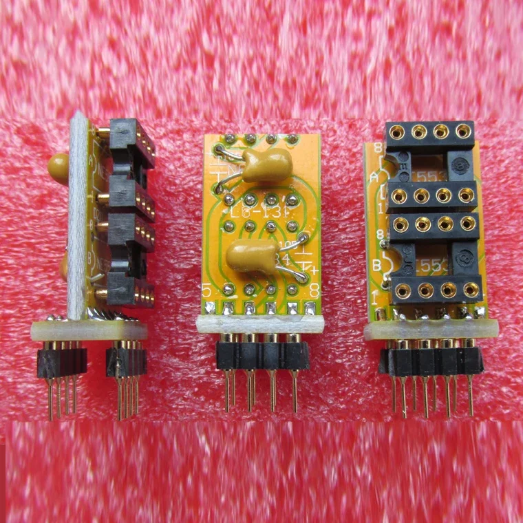 Dual Einzigen DIP8 zu Einzelnen OP-Amp Opamp Adapter Konverter für NE5534 AD797 OPA627 Op Verstärker