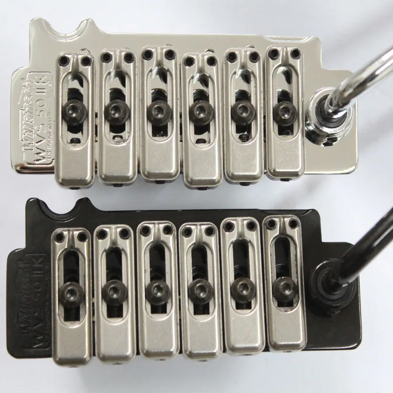 Neue wilkinson wvs 50 ii k gitarre tremolo bridge kit chrom, schwarze marke aus korea