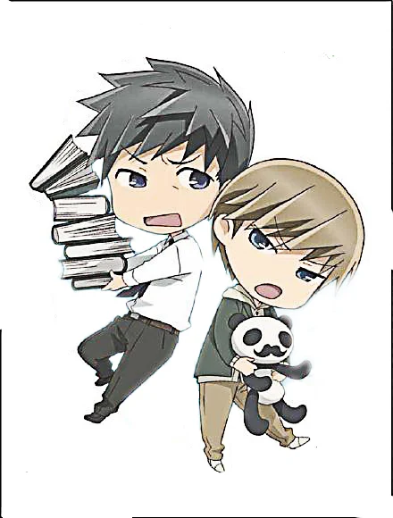 Animation Junjou Romantica Takahashi Misaki Usami Akihiko keychain Schlüsselanhänger Anhänger Fans