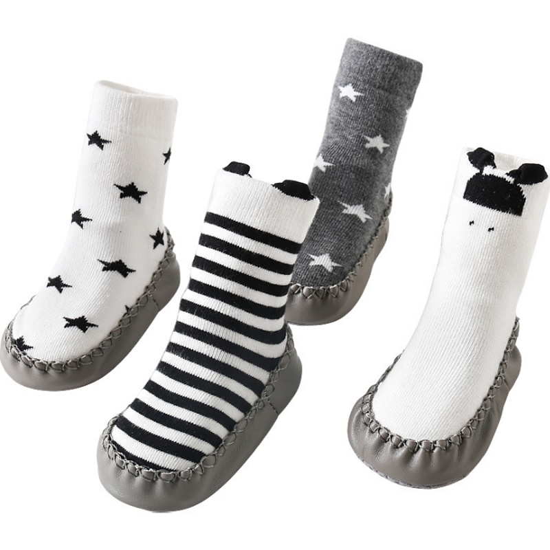 2020 New autumn and winter baby toddler shoes sock indoor non-slip floor boys girls baby foot sock