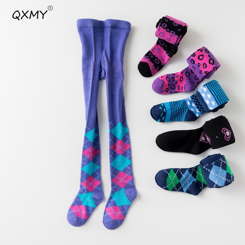 Tights For Girls Stockings Baby Toddler Kid Cotton Pantyhose Children Spring And Autumn Clothes