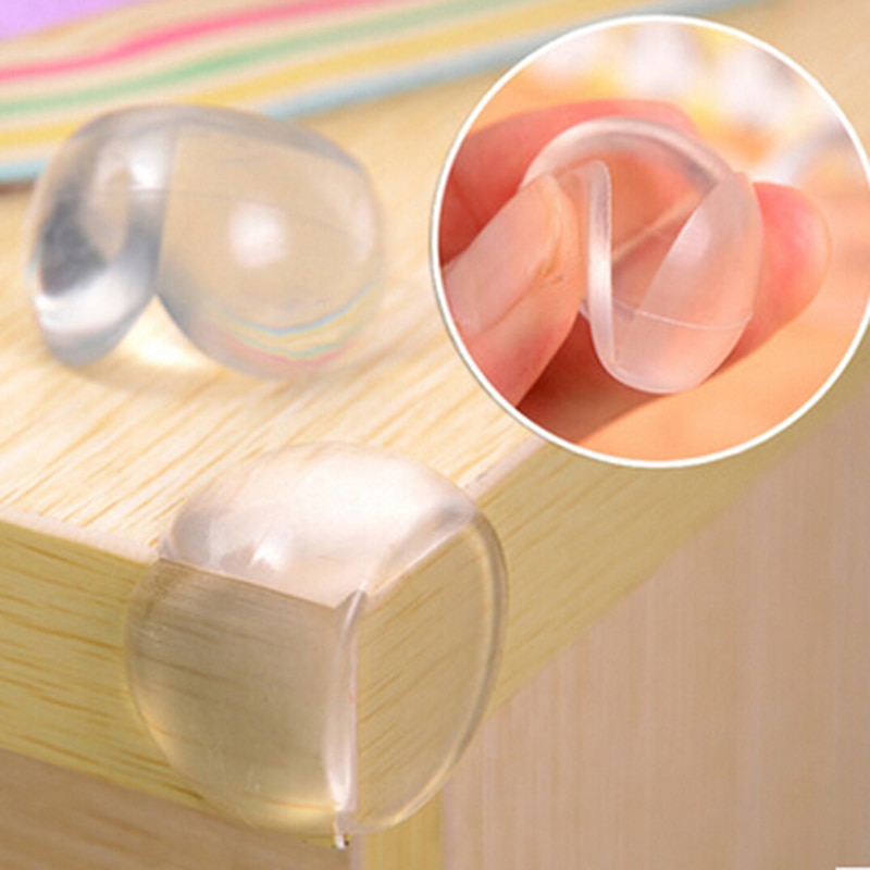 12Pcs Child Baby Safety Silicone Protector Table Corner Edge Protection Cover Children Anticollision Edge & Corner Guards