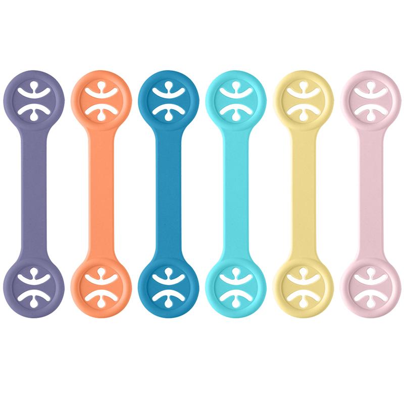 6Pcs Baby Bib Clips Infant Feeding Bib Clamps Newborn Bib Holder Fixer