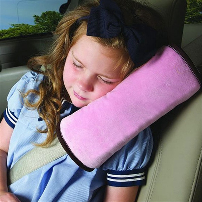 No Logo Seat Back Protector Baby Side Sleeper Pillow Safety Protect Shoulder Pad Seat Belt Cushion Protect Neck