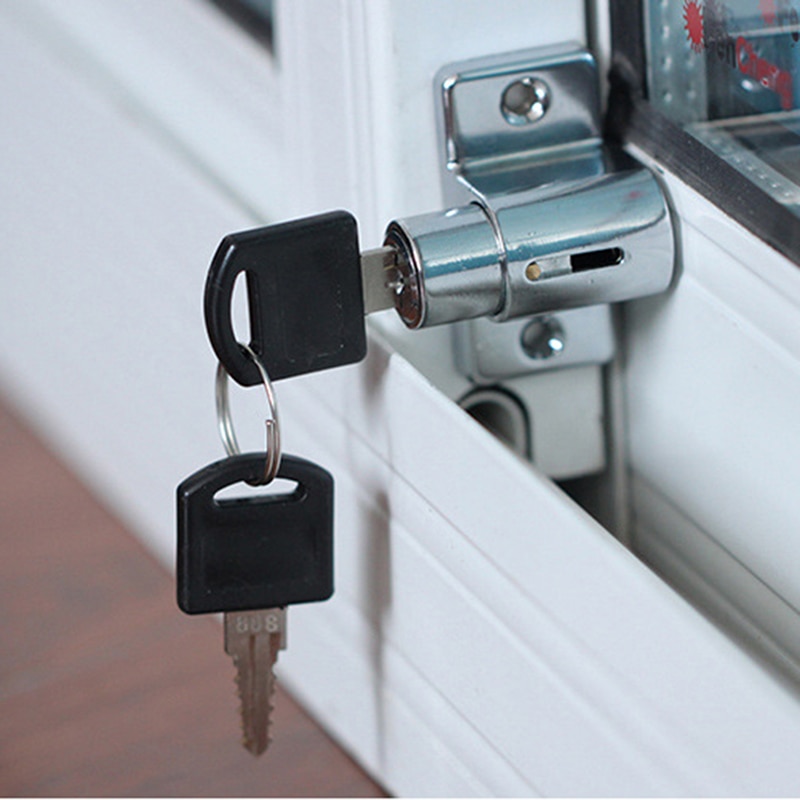 Windows Child Safety Lock Anti - Theft Lock Zinc Alloy Window Buckle Doors And Window Limiter Safety Locks Home Hardware