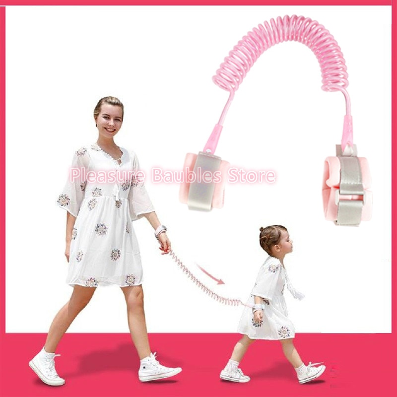 Anti Lost Wrist Link Toddler Leash Safety Harness for Baby Kid Strap Rope Outdoor Walking Hand Belt Anti-lost Luminous wristband