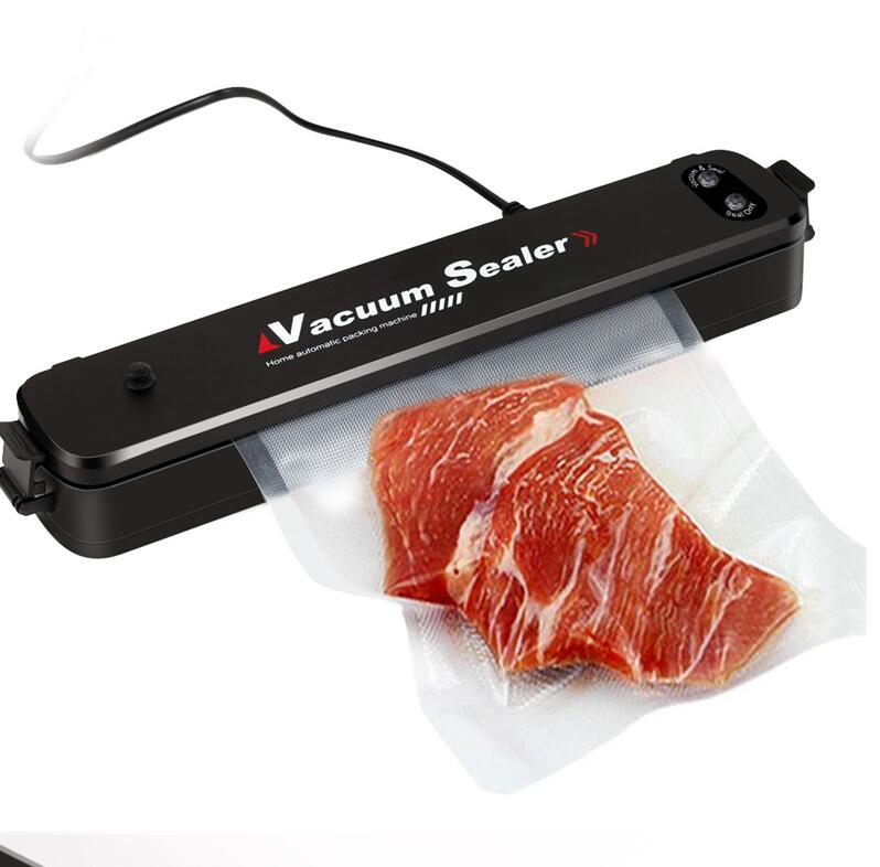 Food Vacuum Sealer Packing Sealing Machine Including 15Pcs Bags and Vacuum Bag Packaging Rolls 20cmX500cm+12cmX500cm