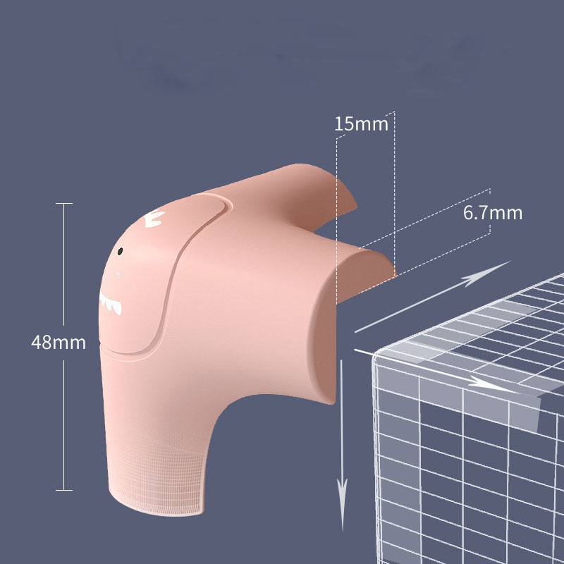 1pc Child Baby Safety Silicone Protector Table Corner Edge Protection Cover Children Anticollision Edge & Guards