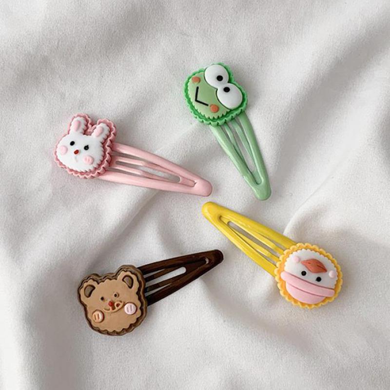 Cute Cartoon Hair Pins For Girls Hair Accessories Kids Hair Clips Baby Clips Children Hair Styling Tools Barrettes Hairpin