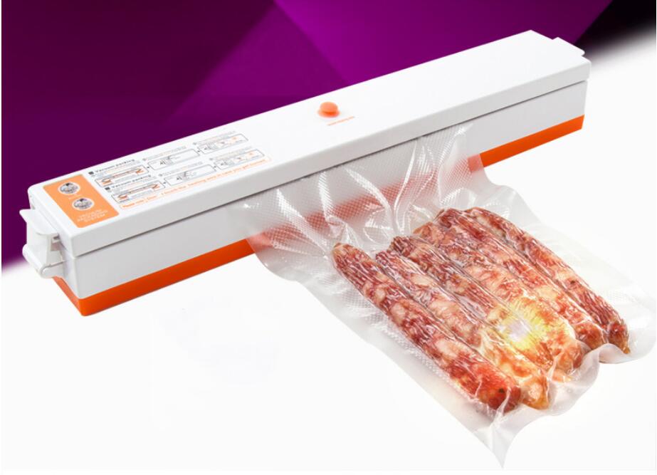 Electric Vacuum Sealer Packaging Machine For Home Kitchen Including 10pcs Food Saver Bags Commercial Vacuum Food Sealing