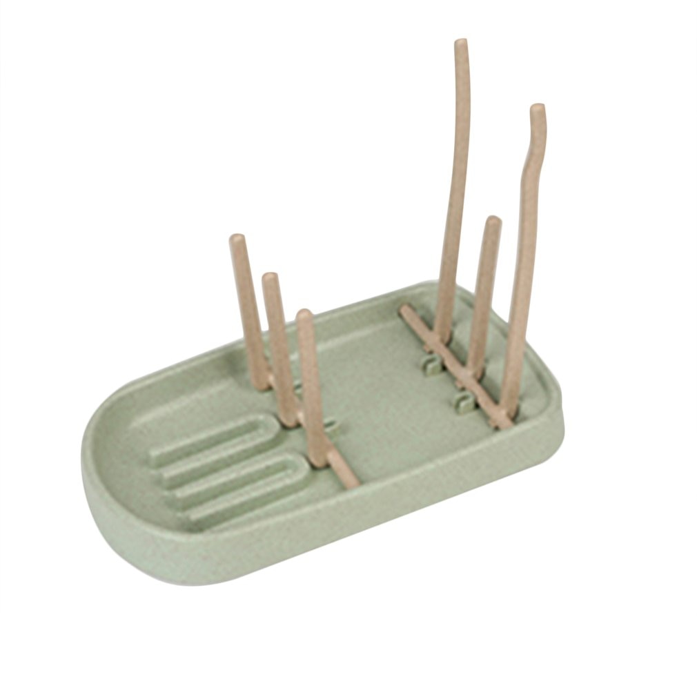 Multifunction Detachable Portable Drying Rack Baby Bottle Dryer Cleaning Shelf Feeding Bottle Stand Holder Solid Color