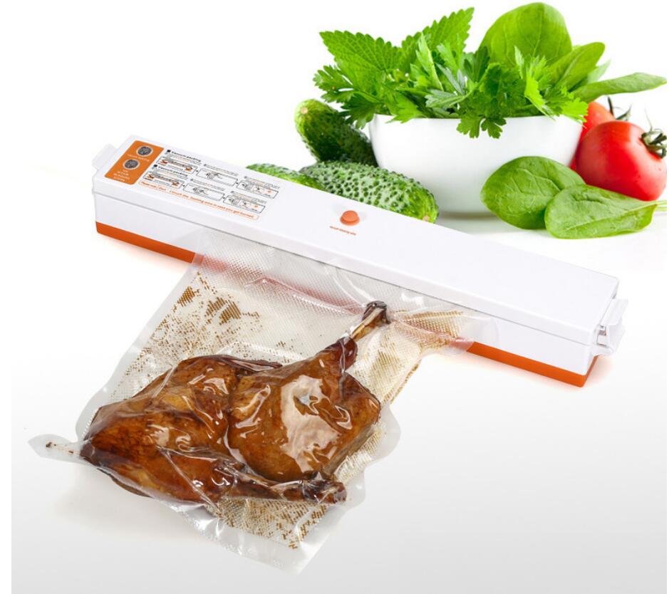 Mini ABS Electric Vacuum Sealer Machine With Dry Wet Food Saver Bags Household Automatic Food Vacuum Packing Machine