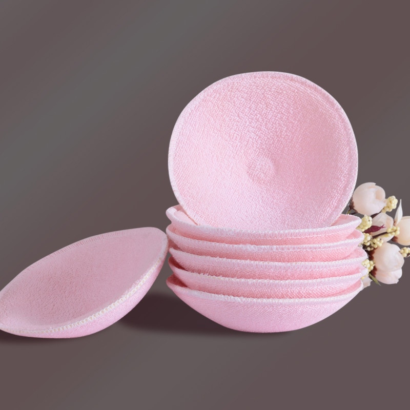 Reusable Nursing Breast Pads Washable Soft Absorbent Baby Breastfeeding Waterproof Breast Pads Pure cotton