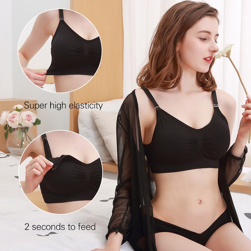 Nursing Bra Pregnancy Pregnant Women Maternity BreastFeeding Bras Sujetador Lactancia Clothes Free Shipping Spot wholesale