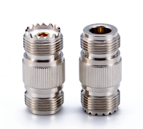 10pcs N Female to UHF SO-239 SO239 Female Jack Coaxia Straight RF Adapter Connectors