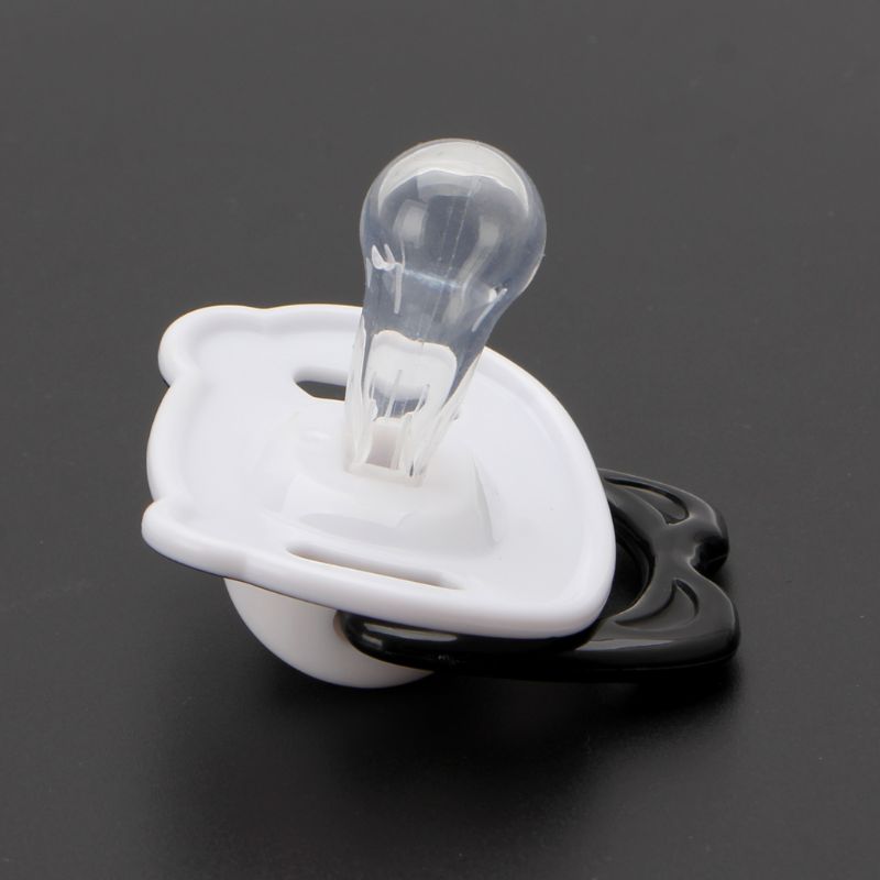 Cute Panda Nipple Dummy Pacifier Baby Food Grade PP Silicone Soother Toddler Orthodontic Nipples with Ring Teether Baby Pacifier