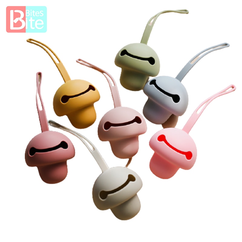 Bite Bites Baby Accessories Silicone Nipple Case Personalized Container For BPA Free Pacifier Holder Kids Things