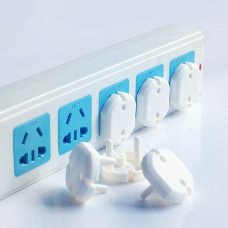 10 pcsEuropean standard child safety protection socket plug European style baby electric shock protection power supply cover