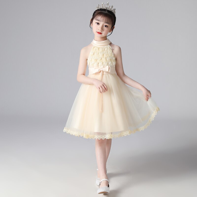 Girls dress Butterfly Lace Princess Flower Dress For Girl Elegant Birthday Party Dress Girls Clothes 4-14yrs