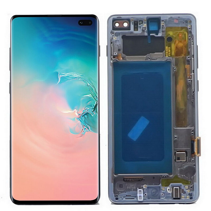 Original AMOLED LCD Für SAMSUNG Galaxy S10 Plus S10 + G975 SM-G9750 G975F LCD Display Touchscreen
