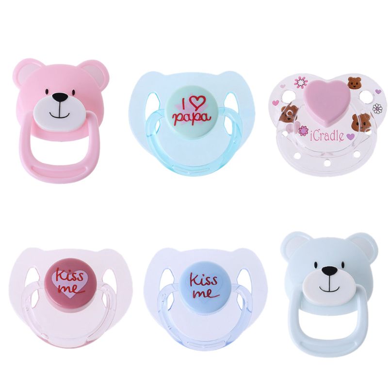 Hot Sale 1PC Lovely Doll Magnet Pacifier Doll Play House Supplies Dummy Nipples Magnet for New Reborn Baby Dolls Kids Toy