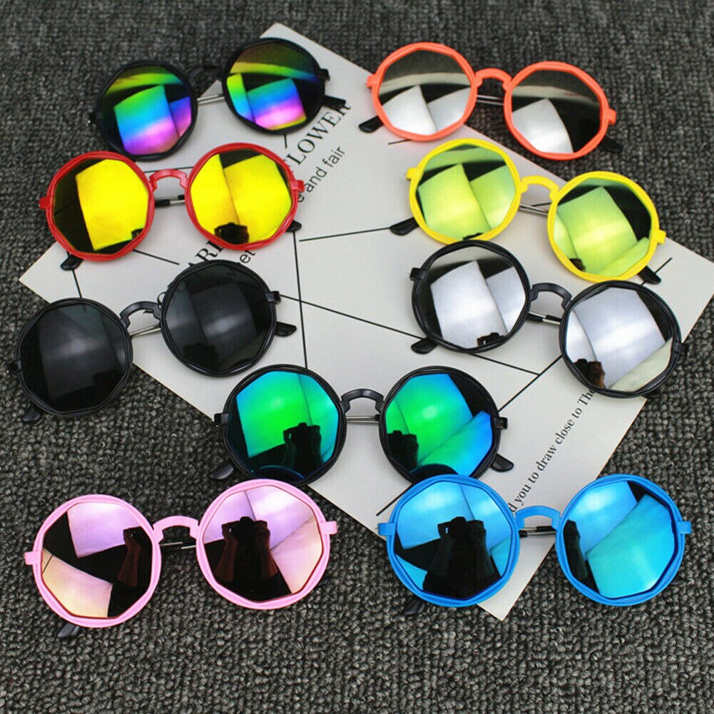 Baby Boy Girl Fashion Colorful Reflective Sunglasses 4-12Y Kids Children Summer Outdoor Eyeglasses Eyewear Goggles Glasses