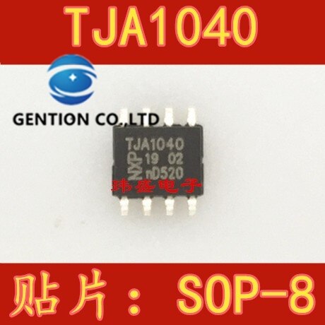 10PCS Receiver TJA1040 TJA1040T SOP8 drives in stock 100% new and original