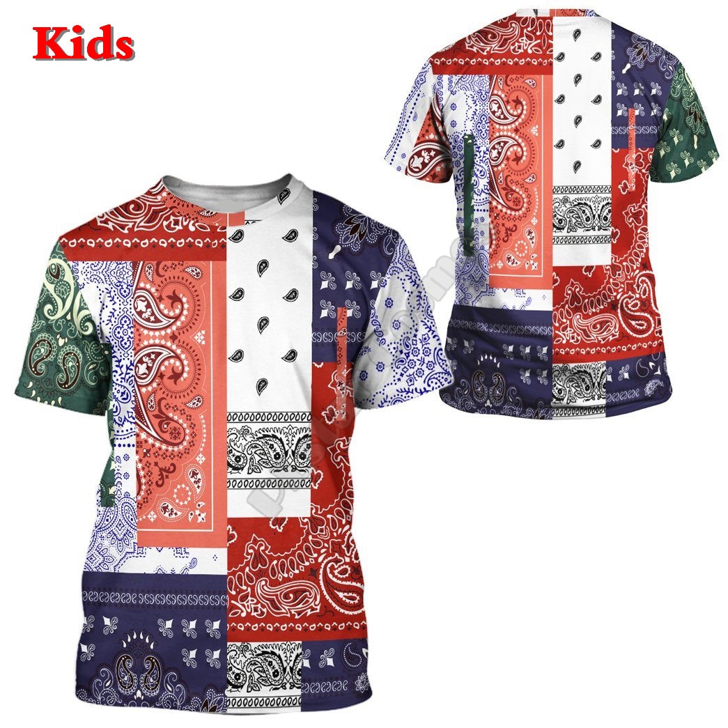 Bandana 3D Printed Hoodies Kids Pullover Sweatshirt Tracksuit Jacket T Shirts Boy Girl Cosplay apparel 15