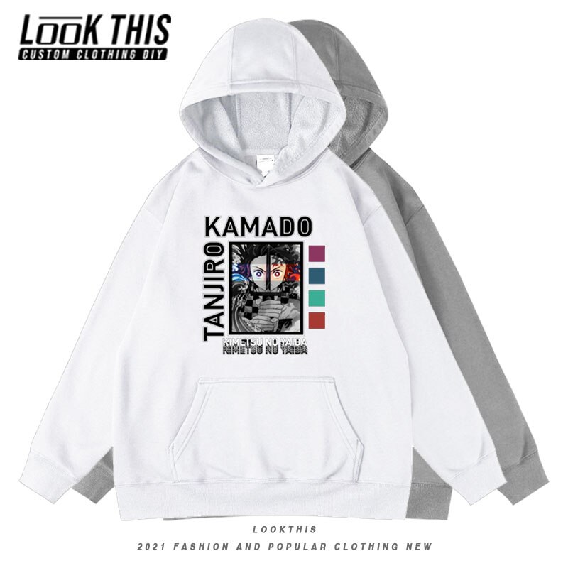 Demon Slayer Anime Boys Girls Cotton Pullover Tops a Hoodie Children Long Sleeve Kids Hoodies Sweatshirts Hot Clothes for Girls