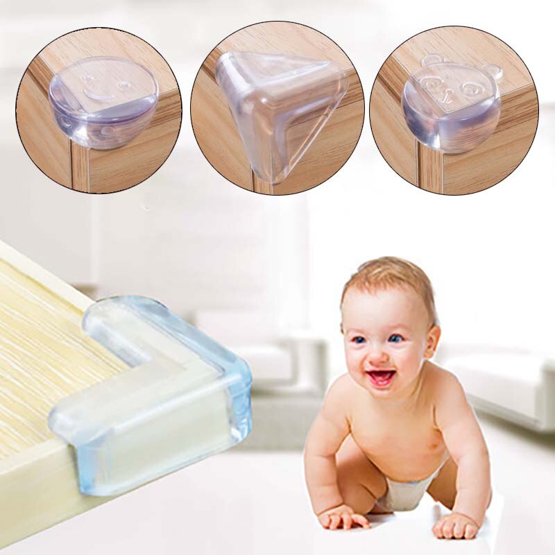 Silicone Safety Protector Table Baby Safety Corner Protection From Children Anticollision Edge Corners Guards Cover for Kid