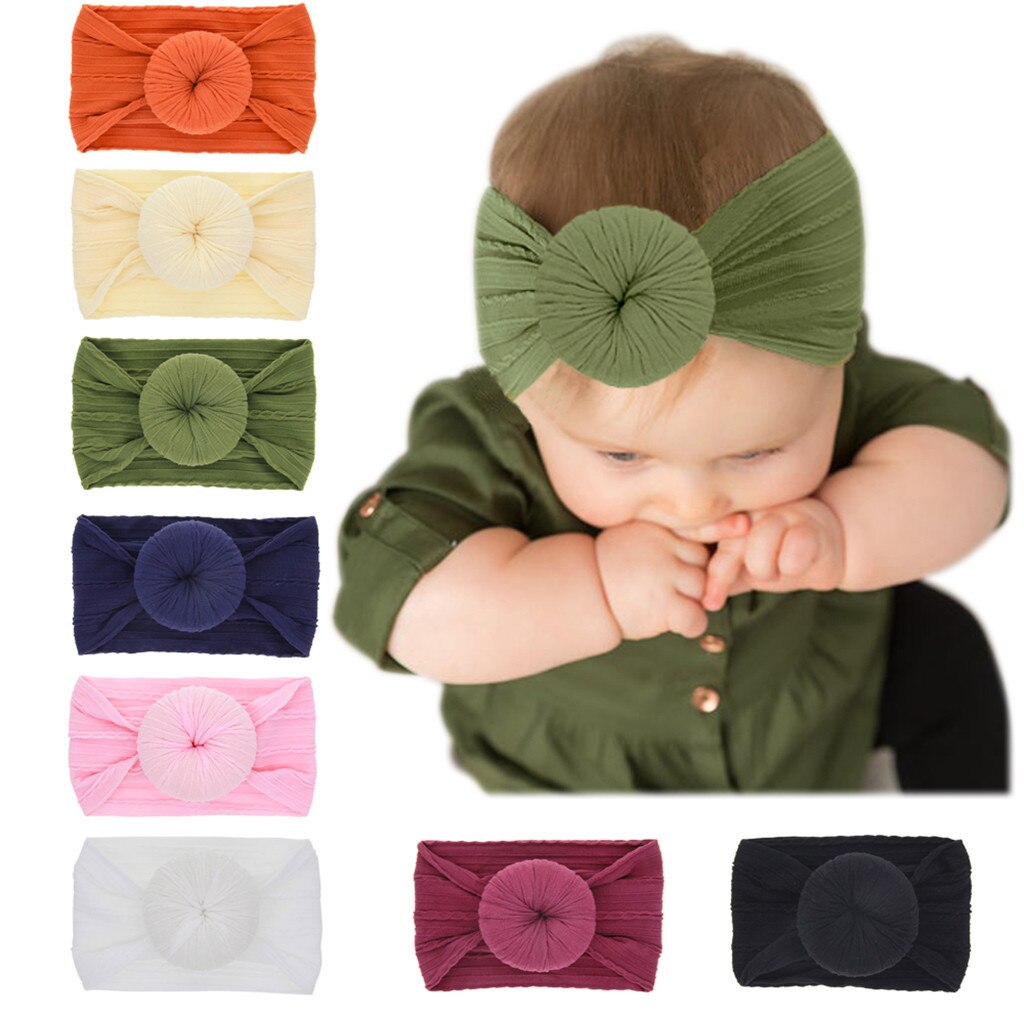 Bambino appena Della Fascia Del Bambini Del Bambino Delle Ragazze Hairband Della Fascia Copricapi Accessori Per Bambini Fot