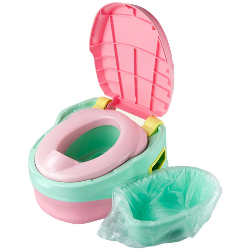1 Roll Children Toilet Cleaning Bag Baby Toilet Stool Poop Bag Disposable Bag Eco-friendly Bag Cleaning Garbage Bag Diaper Pails