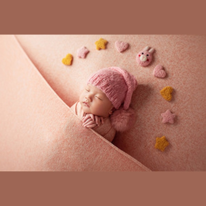 5 Pcs DIY Handmade Baby Wool Felt Ornaments Home Party Decorations Newborn Photography Props