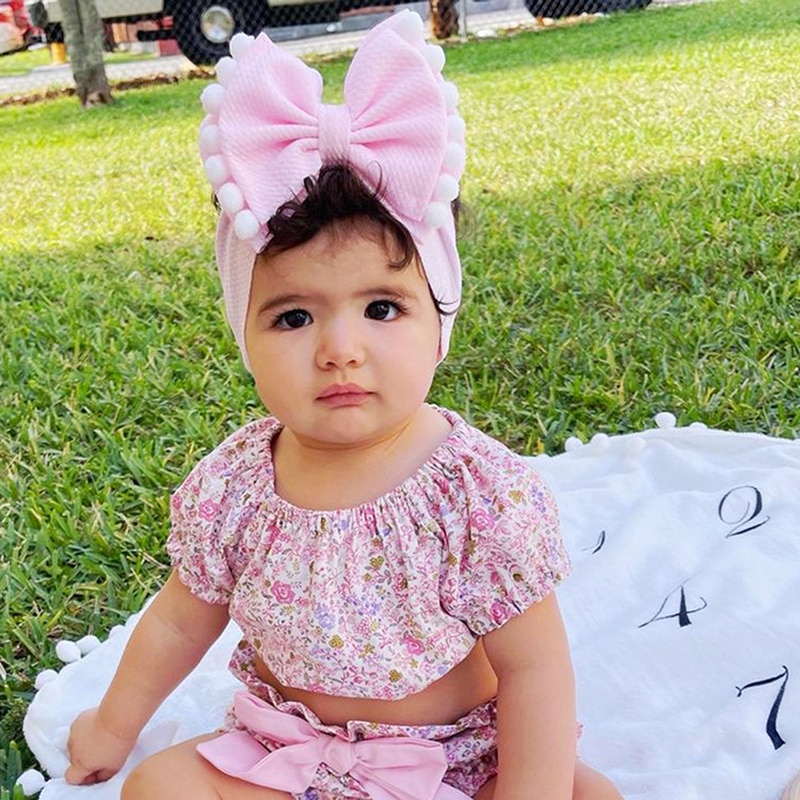 Hair Bows Headband For Girl Chic Solid Spring Hairband Hair Ties For Kids DIY Girls Hair Accessories Headwear Baby Girl Headwear