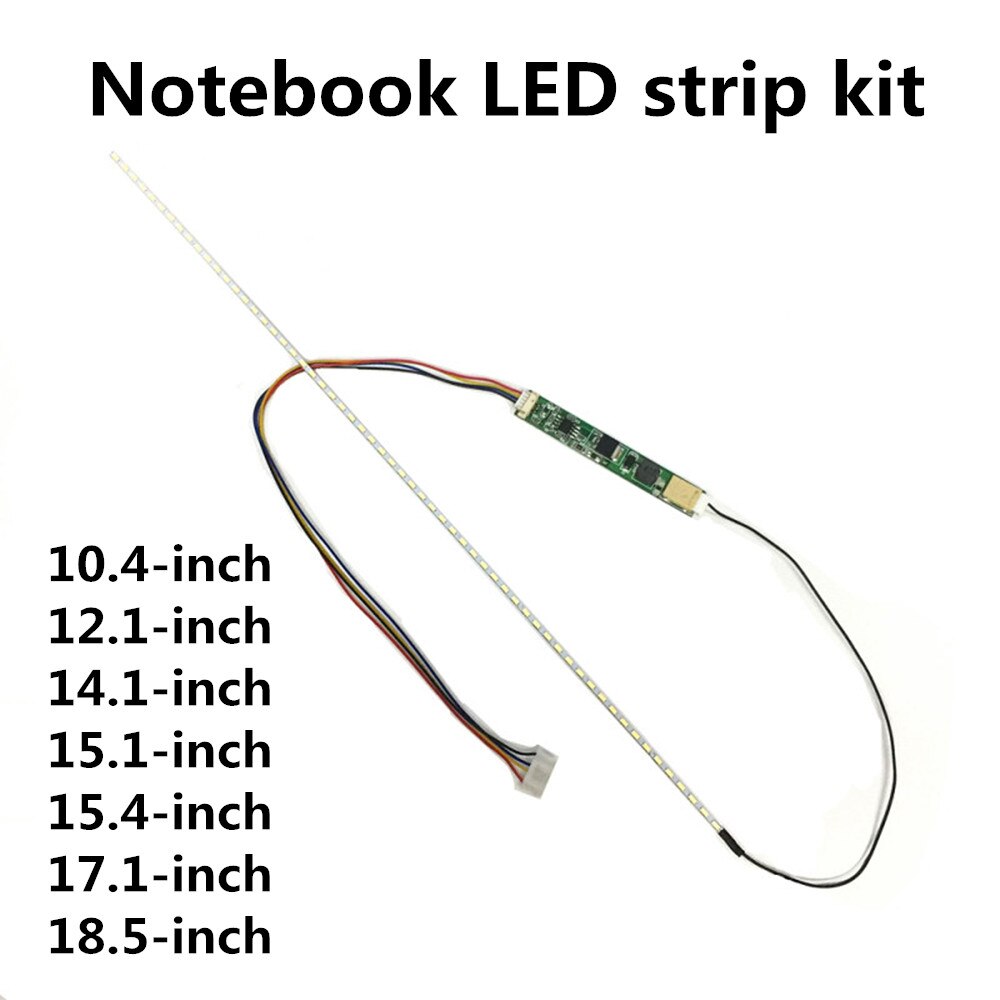 Laptop LCD 12,1 14,1 15,1 15,4 17,1 18,5 zoll geändert universal LED licht bar