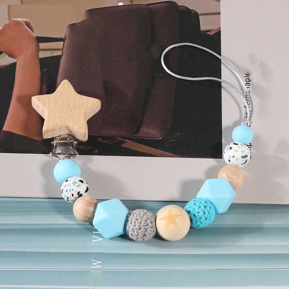 Silicone pacifier clip silicone pacifier chains dummy clip baby pacifier babyTeething Baby Teether baby gift