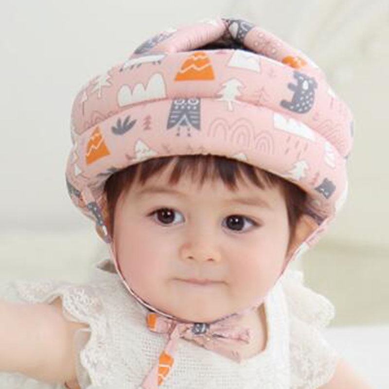 1Pcs Baby Toddler Cap Anti-collision Adjustable Breathable Baby Anti-fall Head Protection Cushion Cap Helmet Children Care