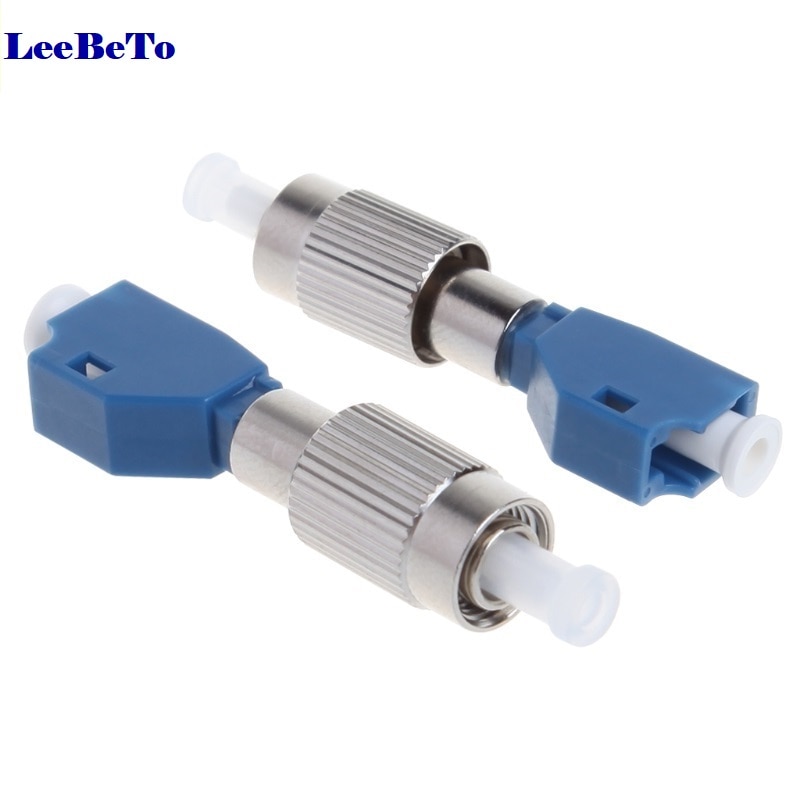 LC Female to FC Male Hybrid Converter Adapter Fiber Optical Power Meter Coupler Single Mode Optical Connector