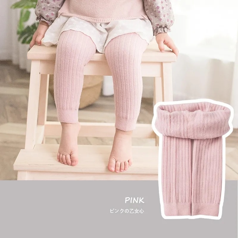 Girls baby thin velvet leggings spring autumn outer wear children's pantyhose big pp baby pants