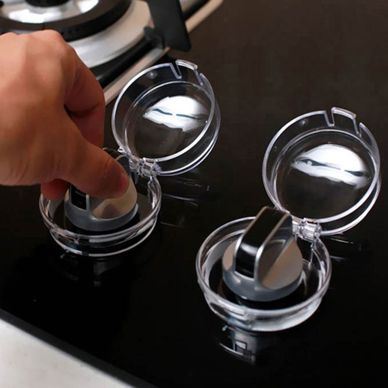 6 Pcs Gas Stove Knob Covers Baby Safety Oven Lock Lid Infant Child Protector Home Kitchen Switch Protection hot