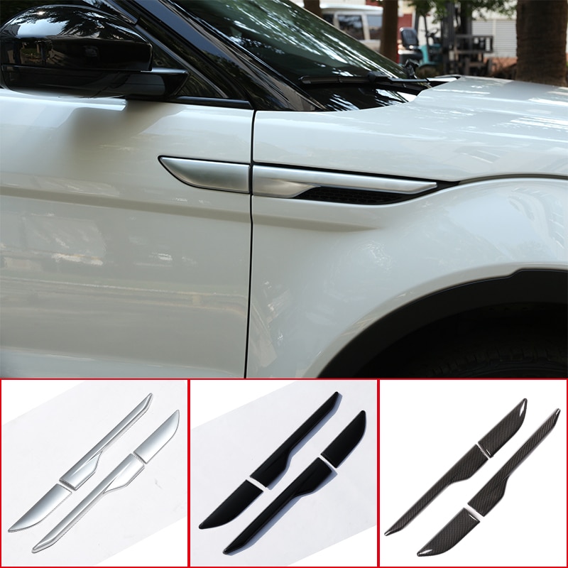 Für Land Rover Range Rover Evoque 2012-2018 Fender Side Air Vent Outlet Abdeckung Trim Dekorative