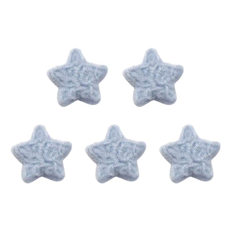 5 Pcs Baby Wool Felt Five-pointed Stars Newborn Photography Props Decorations Infant Photo Shooting Accessories Home Party H055
