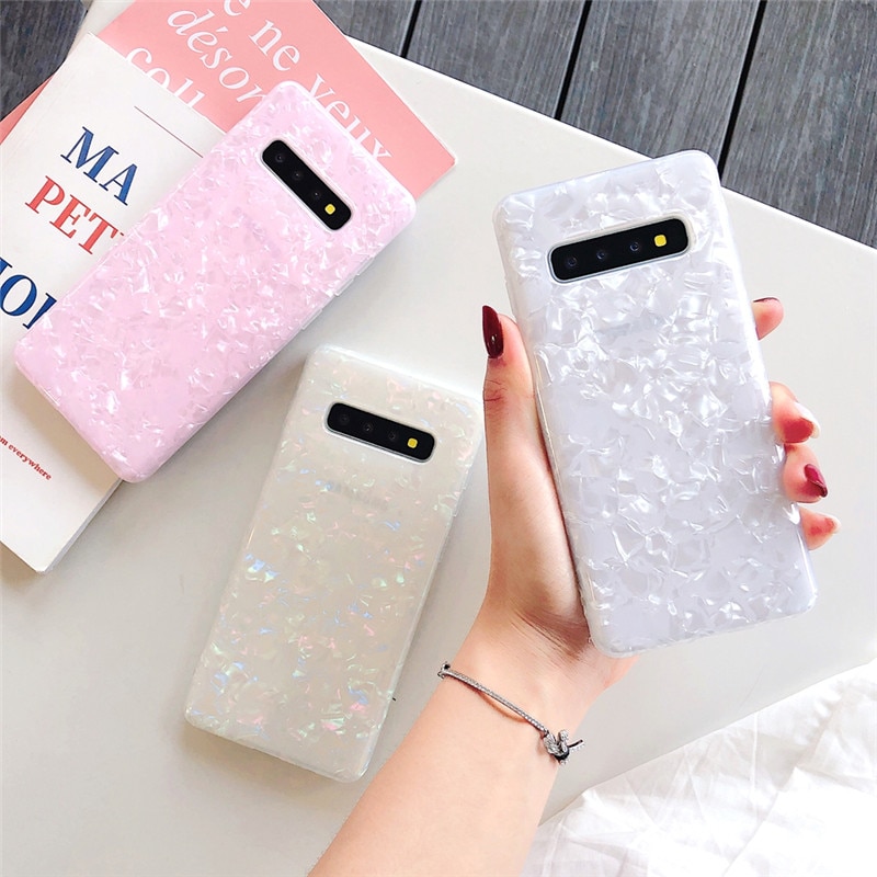 Marmor Glitter Telefon Fall Für Samsung Galaxy S22 S21 S20 FE Hinweis 20 Ultra 10 A51 A71 A53 A52