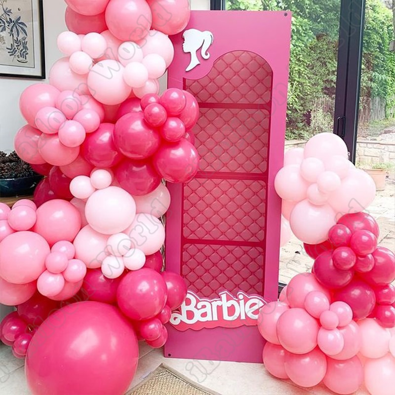 111 stücke Rose Rot Weiß Latex Ballon Garland Arch Ballon Kits Hochzeit Geburtstag Party Decor Baby