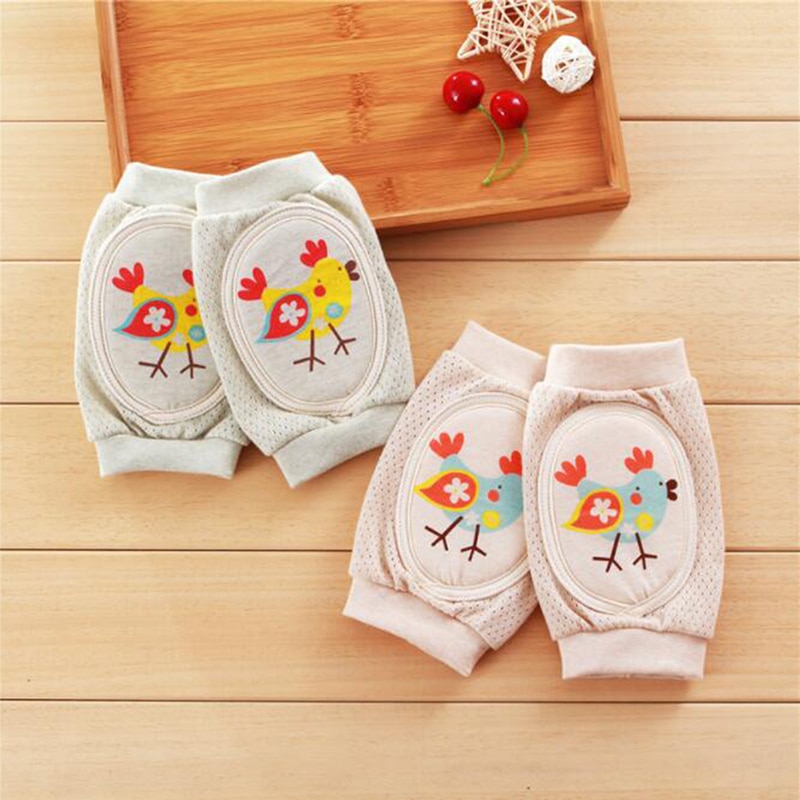 Cute Cartoon Knee Pads Kid Safety Knee Pad Infant Baby Crawling Toddler Shatter-resistant Smashing Elbow Toddler Warmer